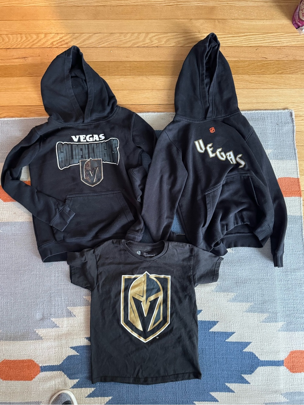 Kids Medium Golden Knights lot